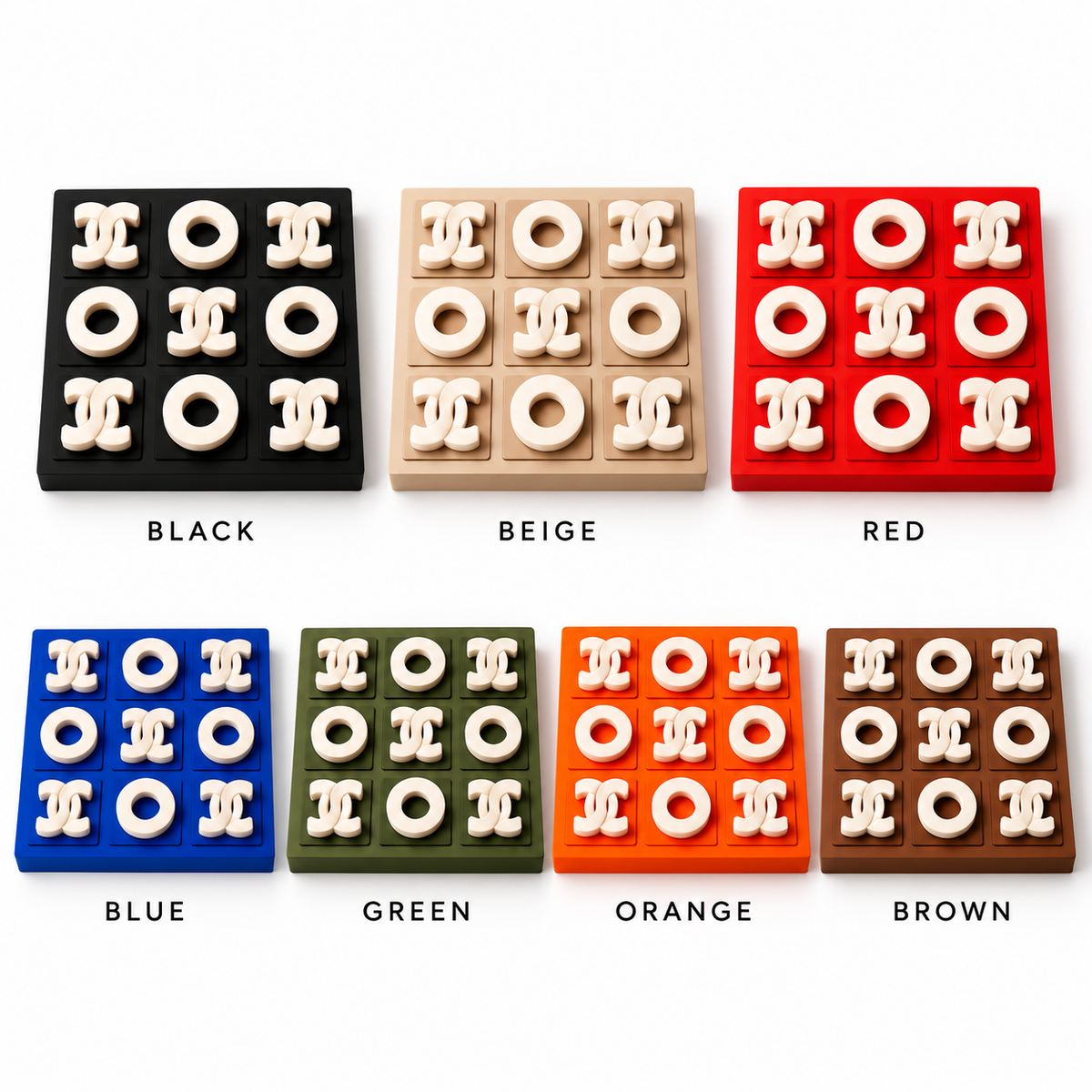 Designer Tic Tac Toe Coffee Table Decor