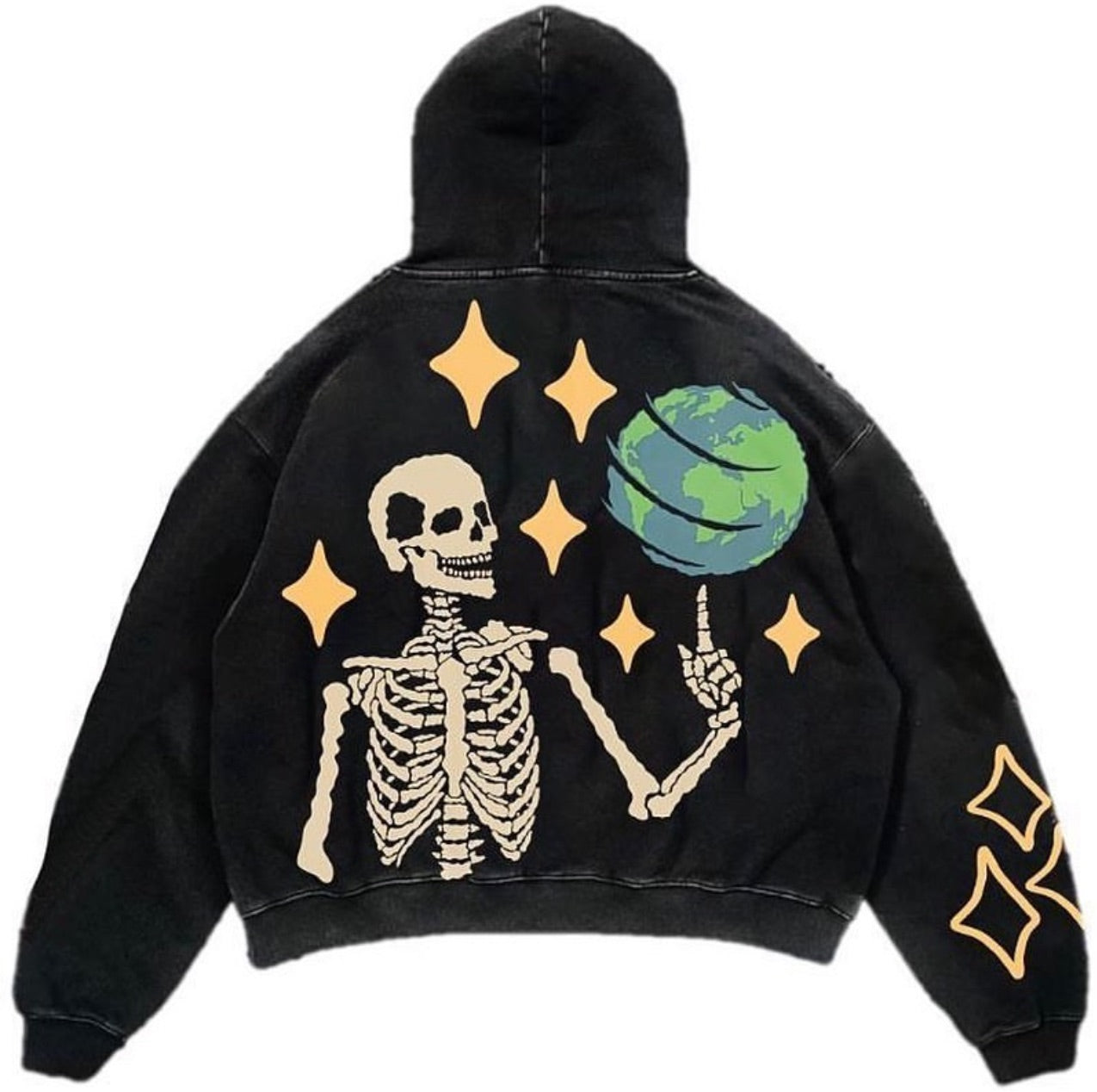 “The world is yours” Puff Hoodie