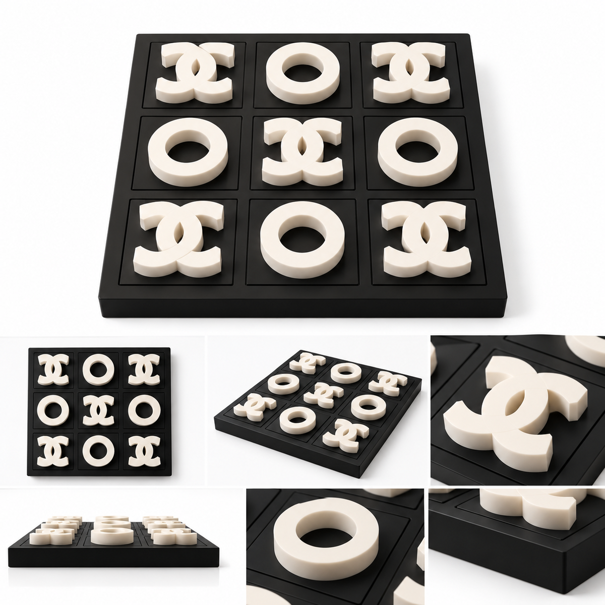 Designer Tic Tac Toe Coffee Table Decor