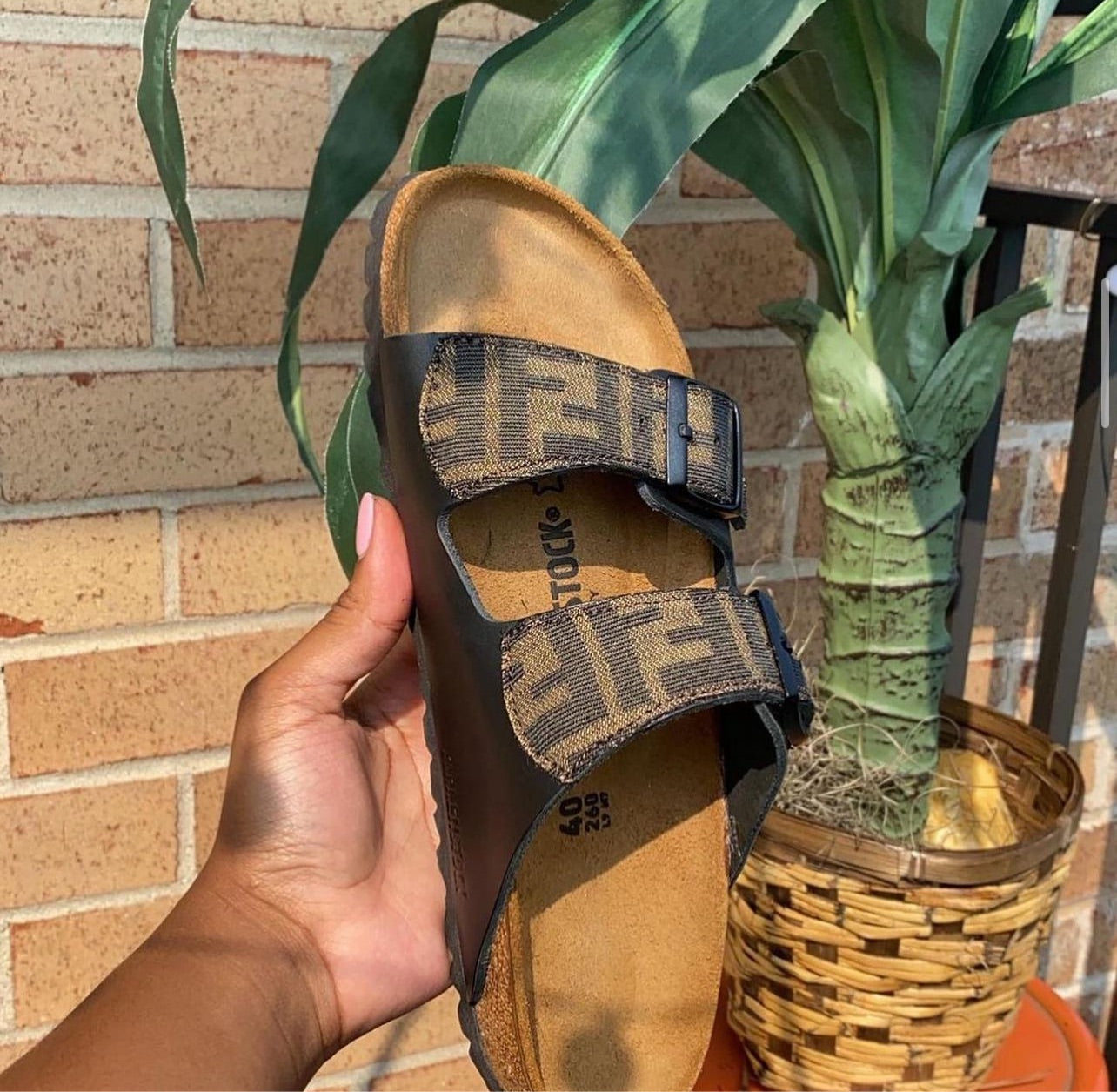 Custom Birkenstocks (strap only)