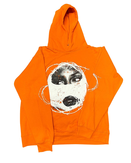 Orange Karma has no deadline hoodie