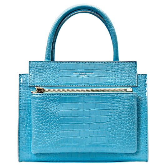 AQUA BLUE hand bag