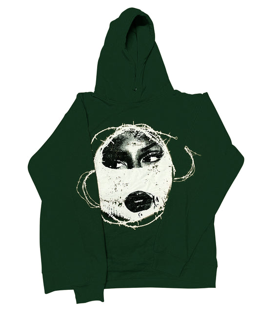 Hunter Green Karma has no deadline hoodie